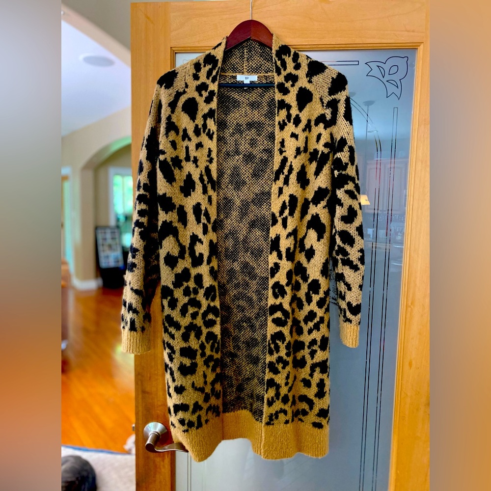 BP Leopard Cardigan